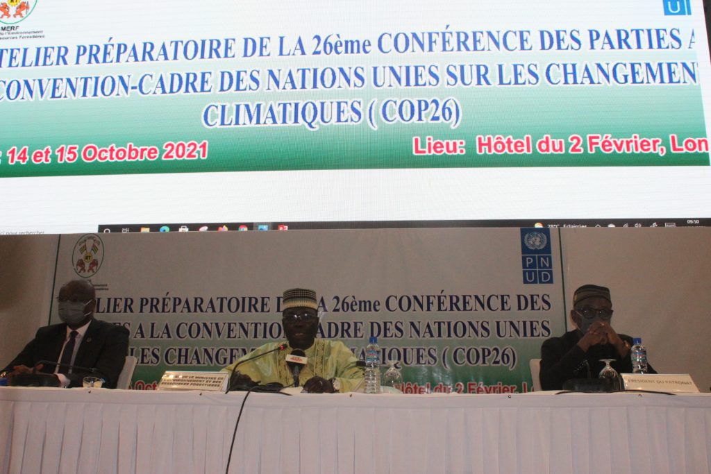 Préparation du Togo à la COP26