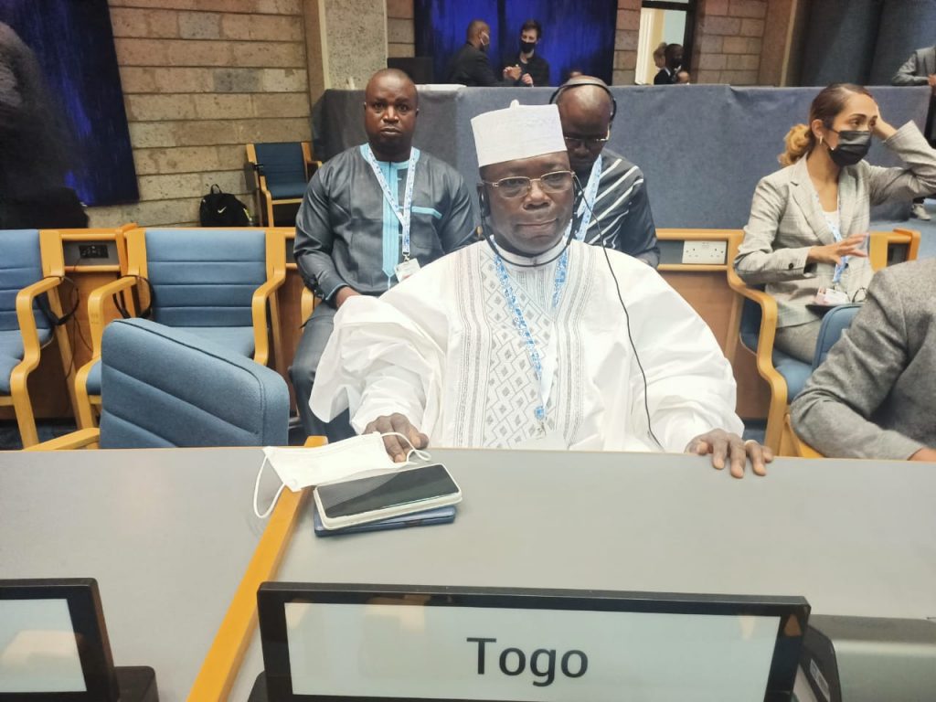 Le Togo a pris part à la 5e asemblée des NU sur l'environnement