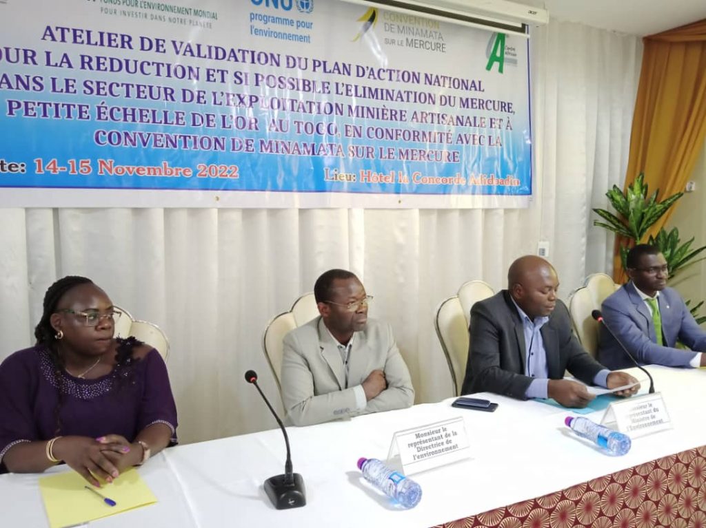 L’élimination du mercure au Togo : un plan d’action national validé