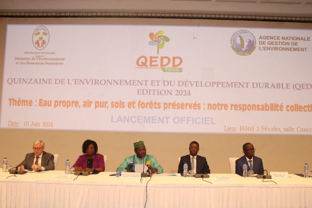 Quinzaine de l’Environnement et du Développement Durable : le ministre Katari FOLI BAZI a lancé les activités