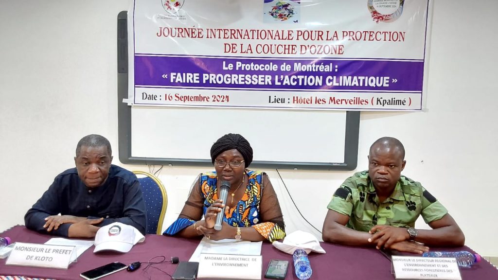 Protection de la couche d’Ozone : le Togo s’associe à la communauté internationale pour lutter contre sa destruction