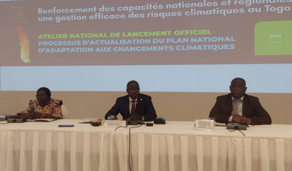 Actualisation du plan national d’adaptation aux changements climatiques (PNACC) au Togo
